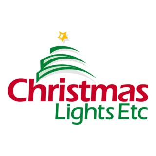 Christmas Lights Etc Logo PNG Vector