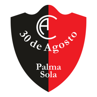 Club Atlético 30 de Agosto de Palma Sola Formosa Logo PNG Vector