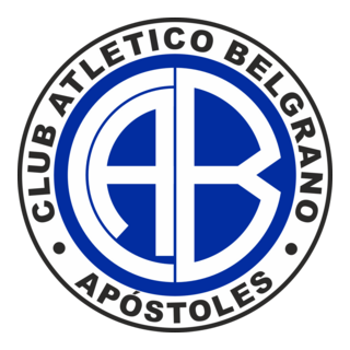 Club Atlético Belgrano de Apóstoles Misiones Logo PNG Vector