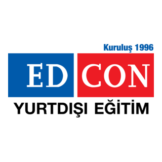 Edcon Yurtdışı Eğitim Logo PNG Vector