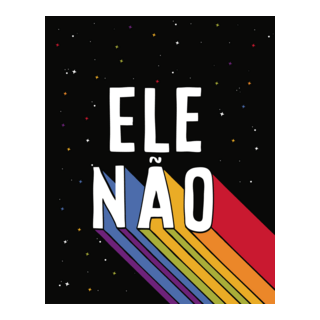 Ele não Logo PNG Vector