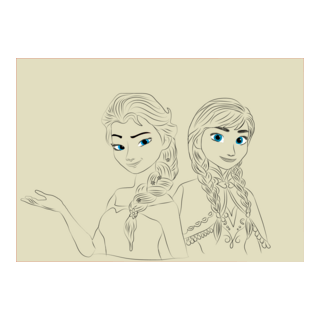 elsa anna Logo PNG Vector