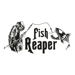 Fish Reaper Logo PNG Vector