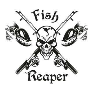 Fish Reaper Logo PNG Vector
