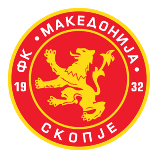 FK Makedonija Gjorce Petrov Skopje Logo PNG Vector