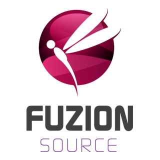 Fuzion source dragonfly Logo PNG Vector