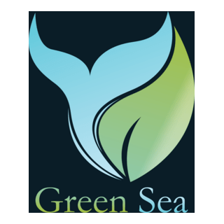 Green sea Logo PNG Vector