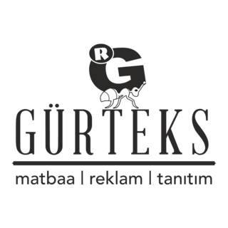 Gürteks Matbaa Logo PNG Vector