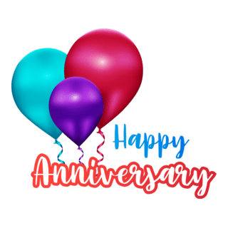 Happy anniversary Logo PNG Vector