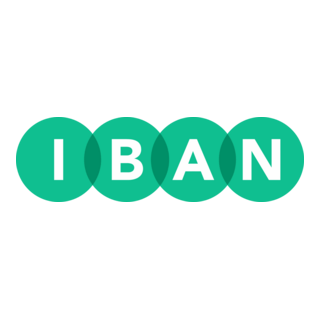 International Bank Account Number (IBAN) Logo PNG Vector