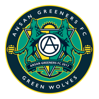 K-League Ansan Greeners FC Logo PNG Vector