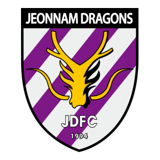 K-League Jeonnam Dragons FC Logo PNG Vector