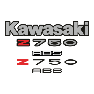 Kawasaki Z 750 ABS Logo PNG Vector