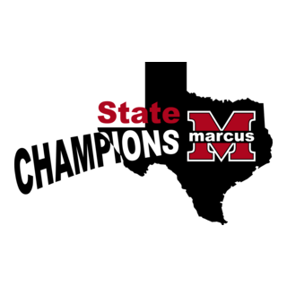 Marcus TX State Champions Logo PNG Vector