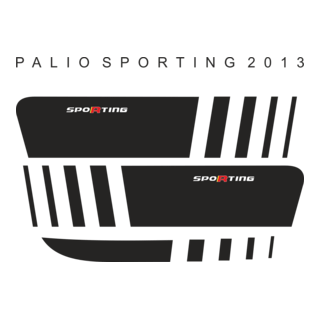 Palio Sporting 2013 Faixas Logo PNG Vector