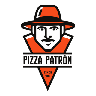 Pizza Patrón Logo PNG Vector