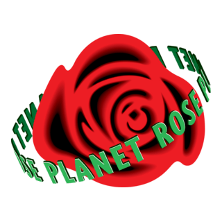 Planet Rose Karaoke Bar Logo PNG Vector