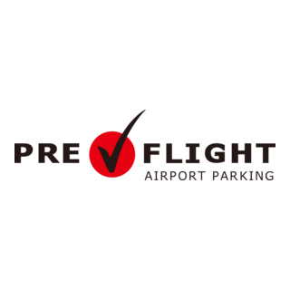 PreFlight Airport Parking Logo PNG Vector