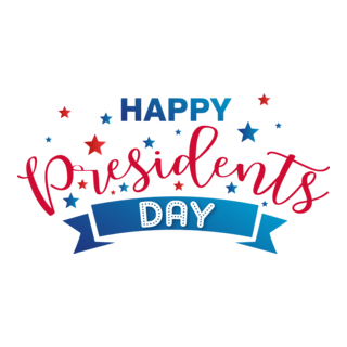 Presidents Day Logo PNG Vector