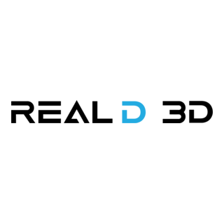 Real d 3D Logo PNG Vector