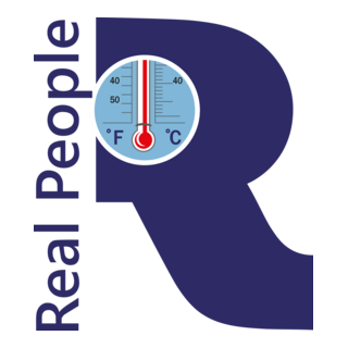 Real People Concept Logo PNG Vector