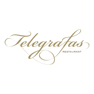 Restaurant Telegrafas Logo PNG Vector