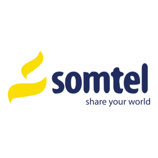 Somtel Telecommunications Company Logo PNG Vector