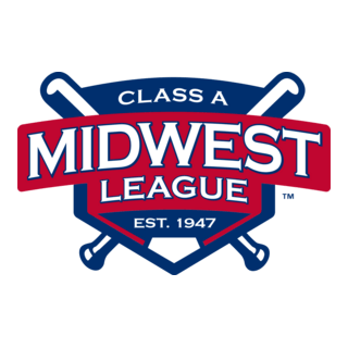 The Midwest League of Professional Baseball Clubs Logo PNG Vector