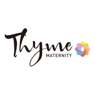 Thyme Maternity Logo PNG Vector