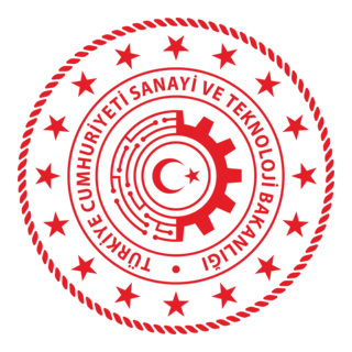 TÜRKİYE CUMHURİYETİ SANAYİ VE TEKNOLOJİ BAKANLIĞI Logo PNG Vector