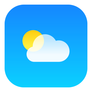 Weather iOS Logo PNG Vector