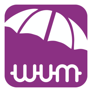 White Umbrella Movies Logo PNG Vector