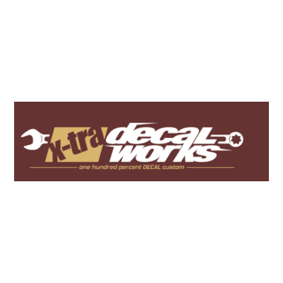 X-TRA DECAL WORKS Logo PNG Vector