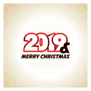 2019 new year typographic Logo PNG Vector