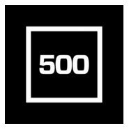 500 Logo PNG Vector