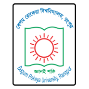 Begum Rokeya University Logo PNG Vector
