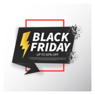 Black Friday Logo PNG Vector