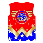 CAMISA MUJER MARAVILLA Logo PNG Vector