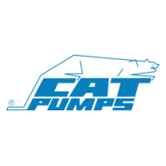Cat Pump Logo PNG Vector