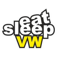 Eat Sleep VW Logo PNG Vector