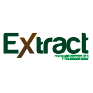 Extract Powered by Accomplish Logo PNG Vector