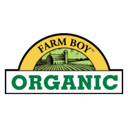 Farm Boy Organic Logo PNG Vector