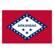 FLAG OF ARKANSAS Logo PNG Vector