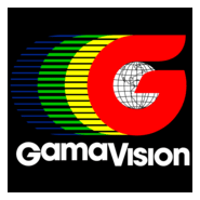 Gamavision primer fondo negro vertical Logo PNG Vector