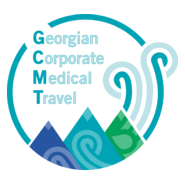 Georgian Corporate Medical Travel Logo PNG Vector