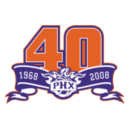 Phoenix Suns (40th anniversary) Logo PNG Vector