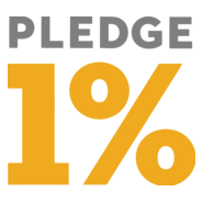 Pledge 1% Logo PNG Vector