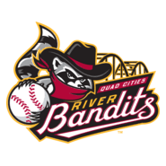 QUAD CITIES RIVER BANDITS Logo PNG Vector