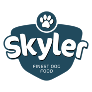 Skyler Finest Dog Food Logo PNG Vector
