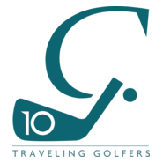 Traveling Golfer Logo PNG Vector